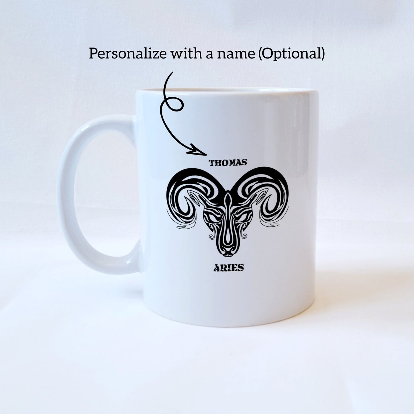 Aries Personalized Zodiac Mug