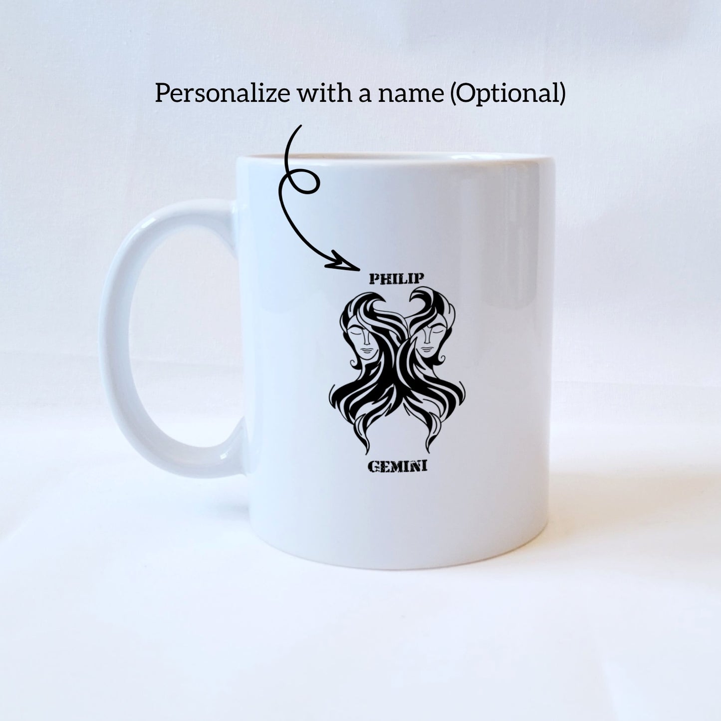 Gemini Personalized Zodiac Mug