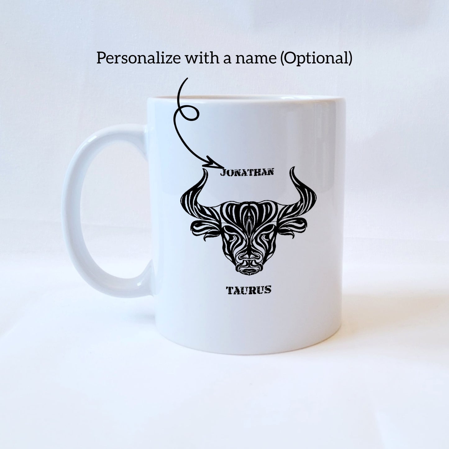 Taurus Personalized Zodiac Mug