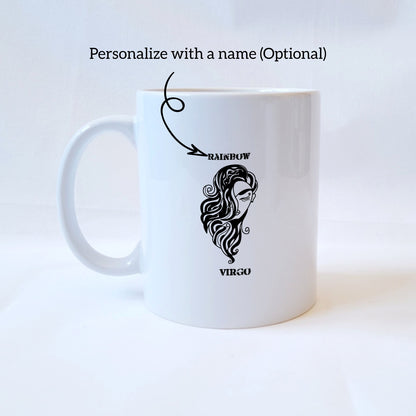 Virgo Personalized Zodiac Mug