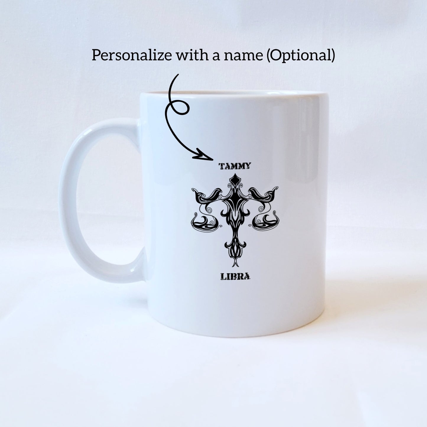 Libra Personalized Zodiac Mug