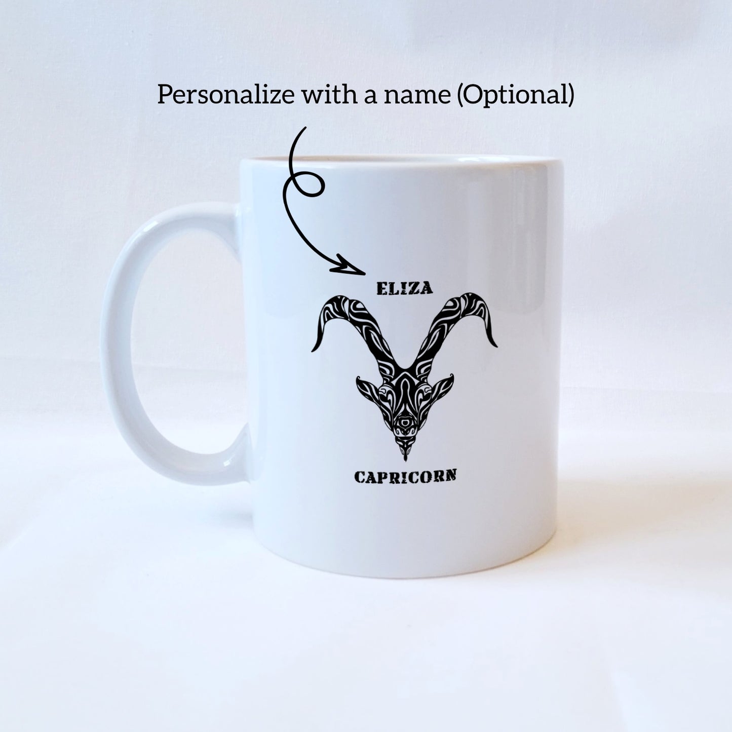 Capricorn Personalized Zodiac Mug