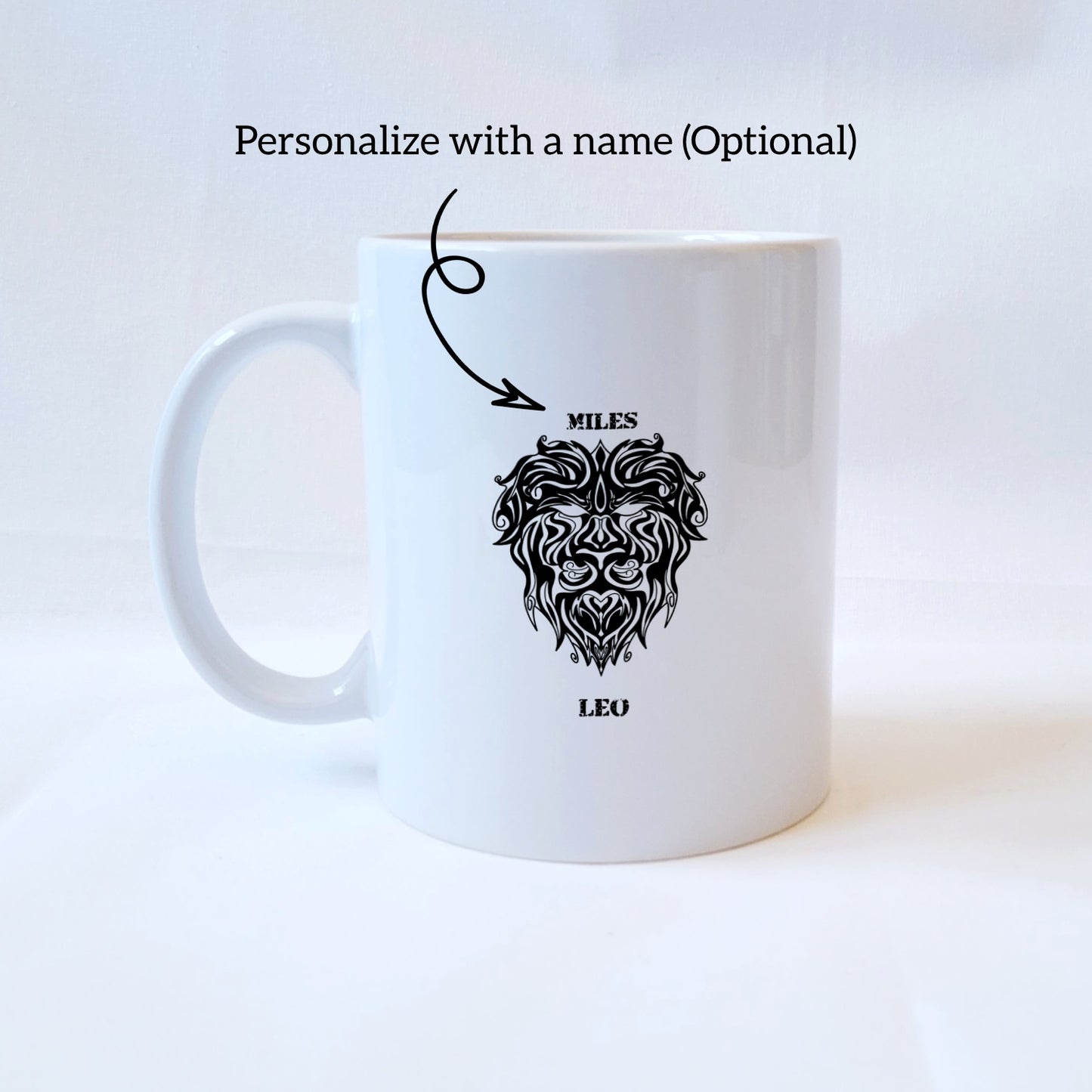 Leo Personalized Zodiac Mug