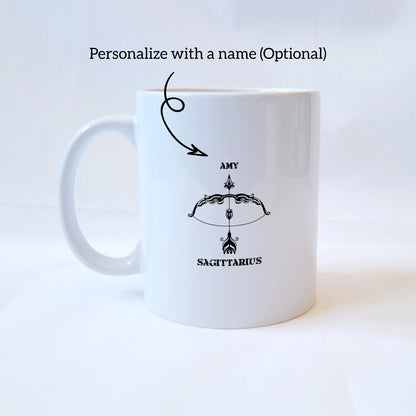 Sagittarius Personalized Zodiac Mug