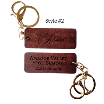 Personalized Graduation Keychain - Custom Keychain